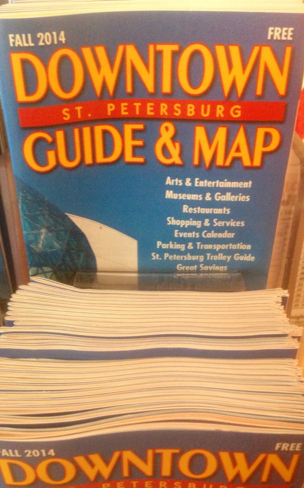 Visitor's Guides are often distributed in destination at a variety of locations that tourists visit.